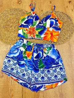 Conjunto Feminino em Poliéster com Elastano - loja online