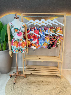 Conjunto Feminino em Poliéster com Elastano