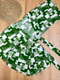 CONJUNTO FEMINO CROPPED E SHORT- MODERNIDADE EM UM CONJUNTO na internet