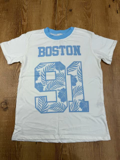 Blusa T-shirt Estampada Estilo College- Tamanho Único e Plus Size - comprar online