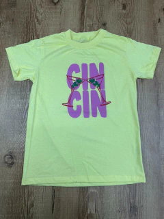 BLUSA T-shirt Feminina com Estampas Exclusivas 100% Algodão - Tamanho Único - comprar online