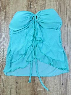 Imagem do Blusa Estilo Bata de Tule com Bojo - Elegância e Modernidade