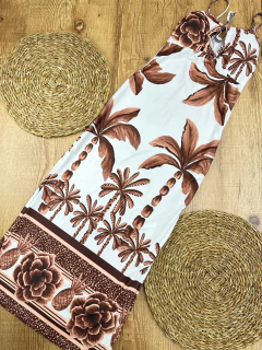 Vestido Longo em Suplex com Alças Finas - Elegância e Versatilidade para Todas as Ocasiões - Baratão Confecções