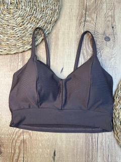 Cropped de Suplex com Alça Fina- Estilo e Conforto - comprar online