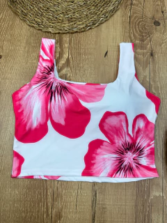 Imagem do Cropped de Suplex Decote Quadrado com Alça Larga