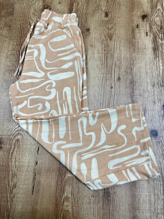 Calça Pantalona Estampada – Estilo e Conforto em Uma Única Peça