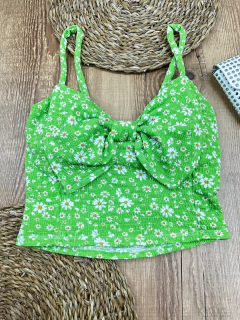 Cropped com Laço Frontal e Bojo - loja online