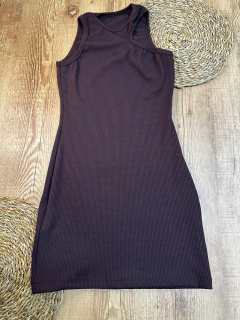 Vestido Canelado com Recortes – Moderno e Estiloso - Baratão Confecções