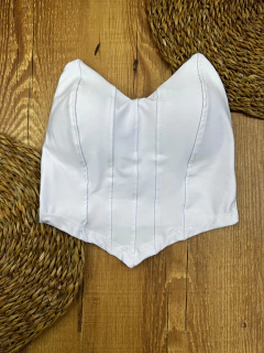 Cropped em Suplex com Estrutura no Busto ✨ - Baratão Confecções