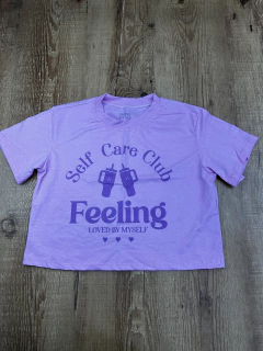 Cropped Self Care Club ✨ na internet