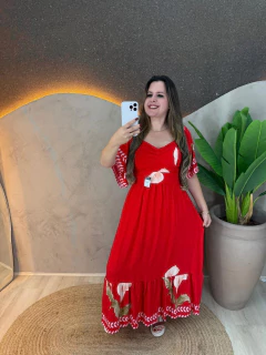 Vestido Longo Encanto Floral