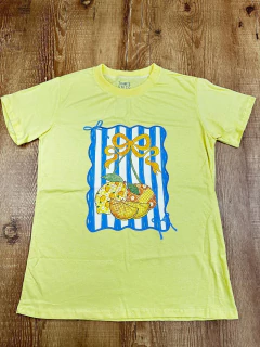 Blusa T-Shirt em Algodão Doce Fruta - Tamanho único - comprar online