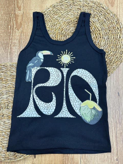 Regata Estampada Tropical