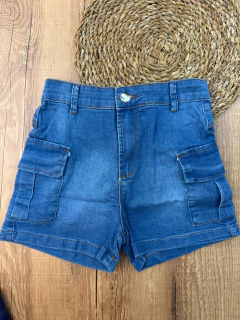 Short Jeans Cargo – Duas Lavagens de Estilo e Conforto - comprar online