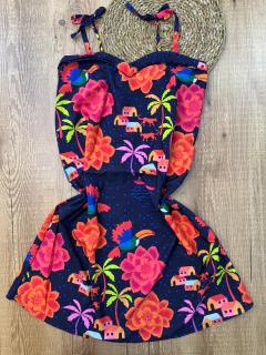 Vestido Curto de Viscose com Elastano – Conforto, leveza e estilo - loja online