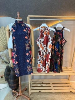 Vestido Curto em Viscose com Elastano – Leveza e Elegância no Seu Dia a Dia ✨ - comprar online