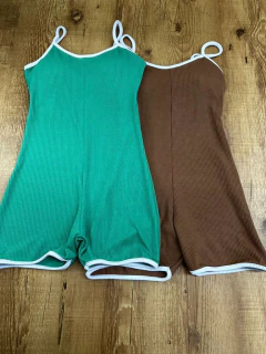 Macaquinho Canelado com Alças Finas ✨ - comprar online