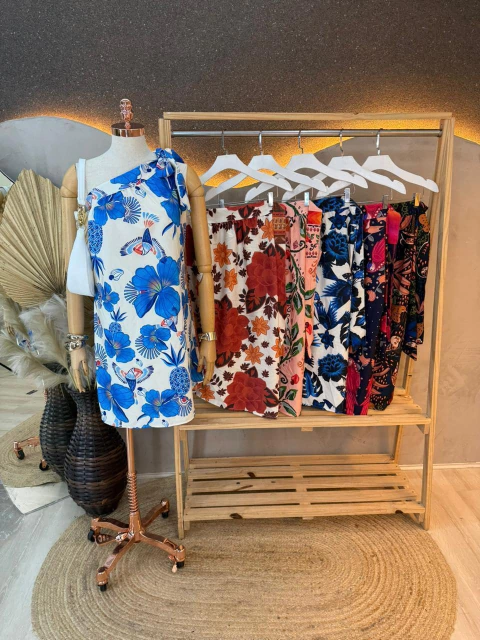 Vestido Mula Manca – Leveza e Estilo em Cada Detalhe ✨ - comprar online