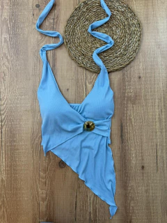 Cropped Canelado Assimétrico com Bojo – Moderno, Elegante e Cheio de Estilo! ✨ - loja online