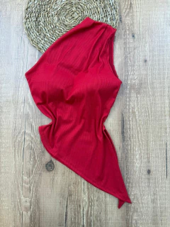 Imagem do Blusa Feminina Canelada com Um Ombro Só - Assimétrica