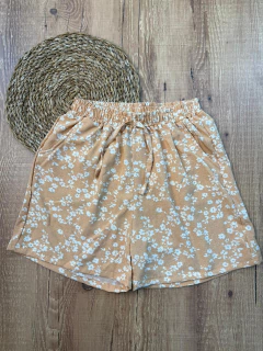 Short Feminino de Poliéster com Estampas Variadas ✨ - Baratão Confecções