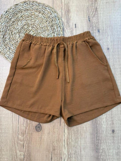 Short Feminino de Poliéster com Estampas Variadas ✨ - comprar online