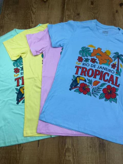 T-Shirt “Rio de Janeiro Tropical” na internet
