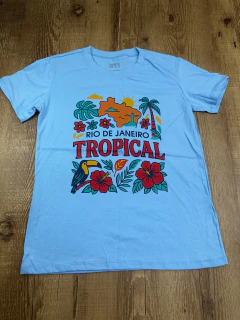 T-Shirt “Rio de Janeiro Tropical” - Baratão Confecções
