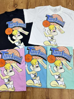 Cropped Feminino Lola Bunny Tune Squad 