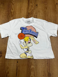 Cropped Feminino Lola Bunny Tune Squad  - comprar online