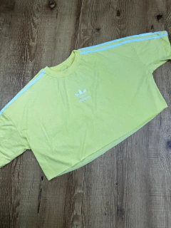 Cropped Oversize Adidas Bordado  - Baratão Confecções