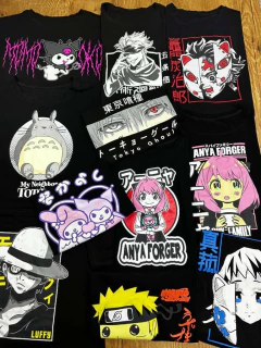 Cropped Animes de Viscose com Elastano – Estilo Otaku com Conforto e Personalidade