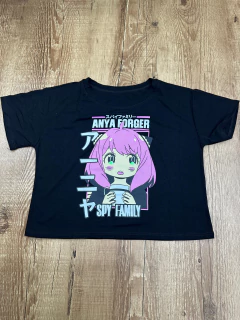 Cropped Animes de Viscose com Elastano – Estilo Otaku com Conforto e Personalidade na internet