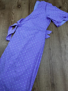 Vestido Poá Transpassado – Elegância e conforto em cada detalhe! ✨ na internet