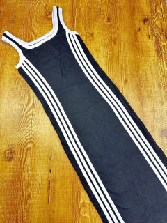 Vestido Midi Canelado com Fendas Laterais ✨ - comprar online