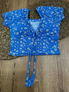 Cropped Floral com Bojo – Conforto e Estilo em uma Só Peça! - Baratão Confecções