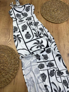 Vestido Longo com Amarração nas Costas – Elegância, Conforto e Estilo em Uma Peça Só! - Baratão Confecções