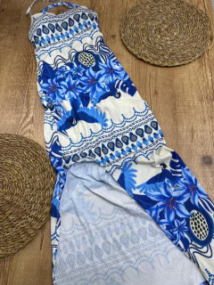 Vestido Longo com Amarração nas Costas – Elegância, Conforto e Estilo em Uma Peça Só! - loja online