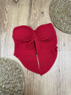 Cropped Tomara que Caia de viscose com elastano - Conforto em uma peça na internet