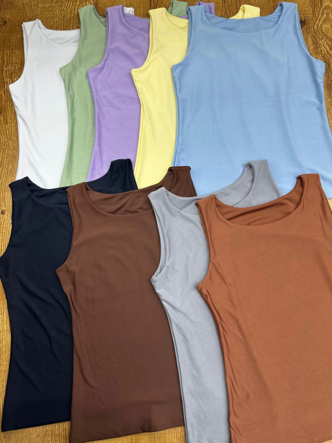 Blusa Regata em Suplex Premium – Conforto, Estilo e Versatilidade em uma Só Peça