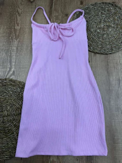 VESTIDO CANELADO DE POLIÉSTER COM ELASTANO - ESTILO E CONFORTO - Baratão Confecções