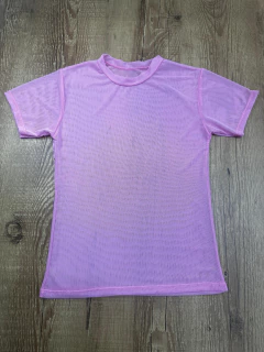 Blusa de Tule Manga Curta com Gola Redonda - Estilo e Conforto - comprar online