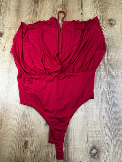 Body Feminino em Suplex com Decote Franzido na internet