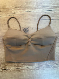 Cropped com Botões Frontais – Elegância Minimalista com Caimento Perfeito! ✨