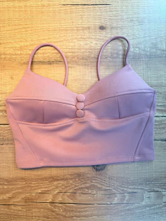 Imagem do Cropped com Botões Frontais – Elegância Minimalista com Caimento Perfeito! ✨