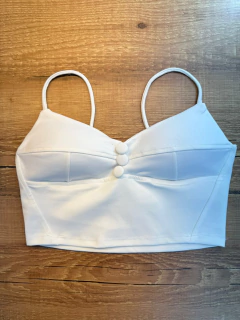 Cropped com Botões Frontais – Elegância Minimalista com Caimento Perfeito! ✨ - Baratão Confecções