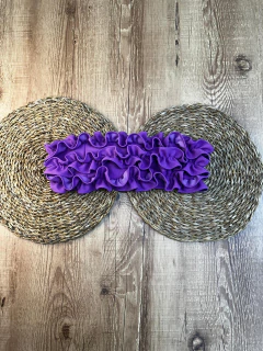 Cropped Faixa com Babados – Poliéster com Elastano na internet