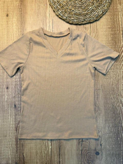 Imagem do Blusa Canelada em Poliéster com Elastano