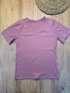 Imagem do Blusa Canelada em Poliéster com Elastano