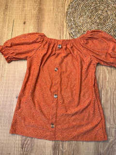 Blusa de Lese com Botões Frontais - Baratão Confecções